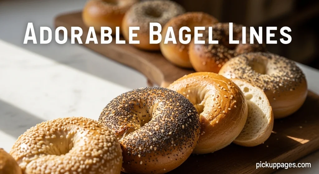 Adorable Bagel Lines
