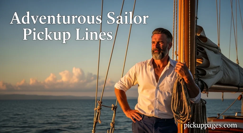Adventurous Sailor Pickup Lines