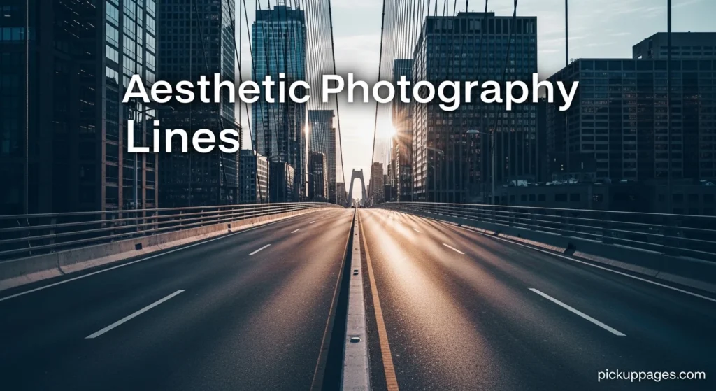 Aesthetic Photography Lines