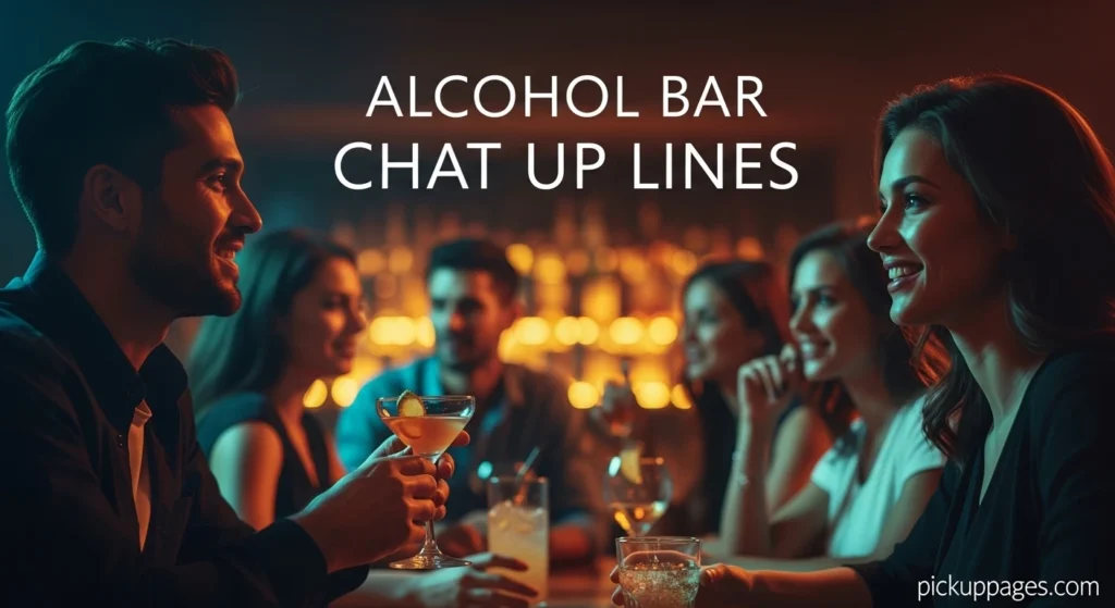 Alcohol Bar Chat Up Lines