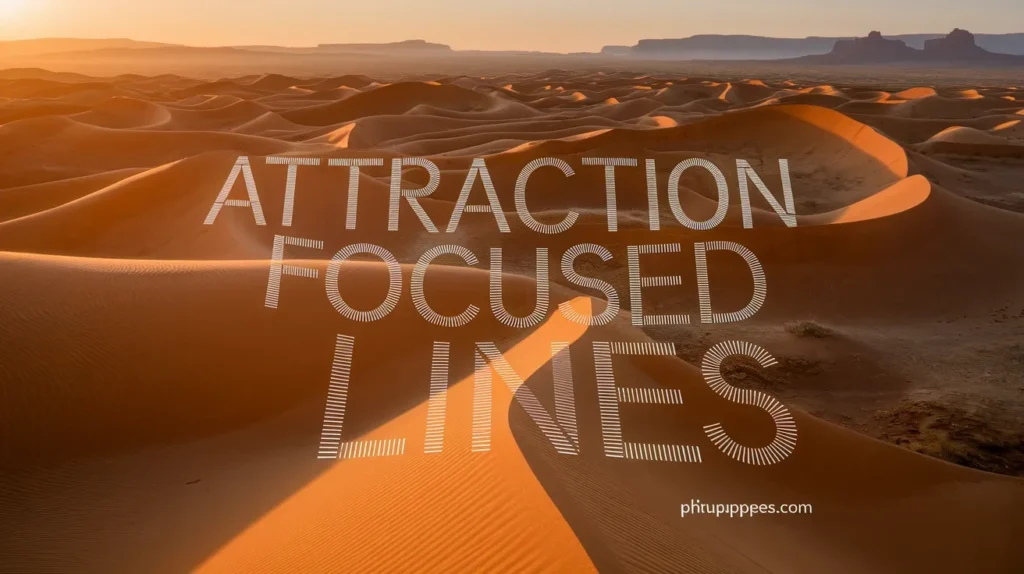 Attraction Focused Lines