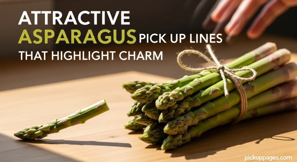 Attractive Asparagus Pick Up Lines That Highlight Charm