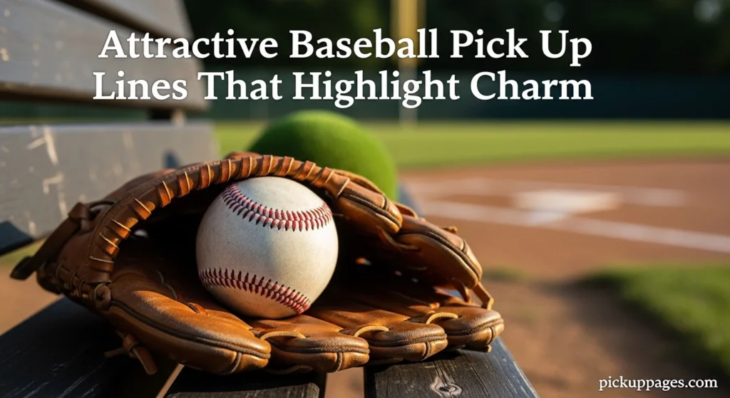 Attractive Baseball Pick Up Lines That Highlight Charm