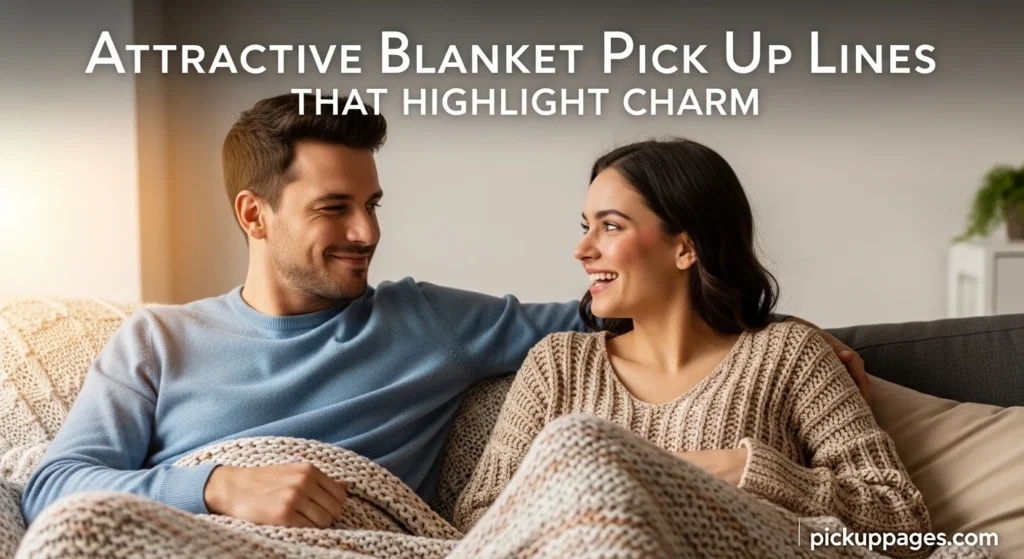 Attractive Blanket Pick Up Lines That Highlight Charm
