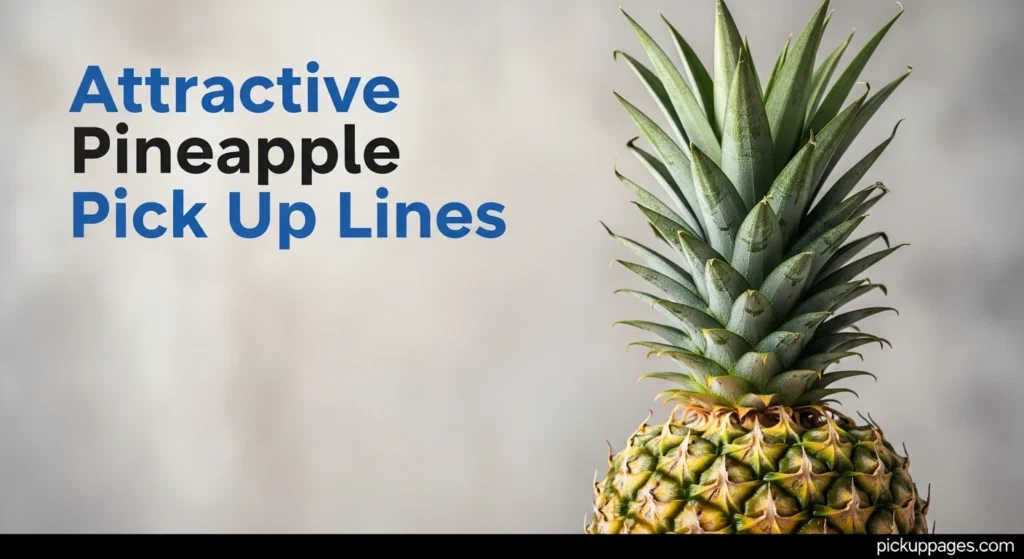 Attractive Pineapple Pick Up Lines