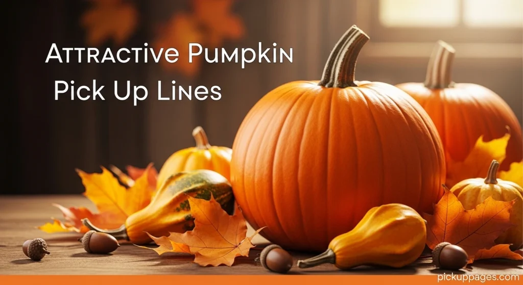 Attractive Pumpkin Pick Up Lines