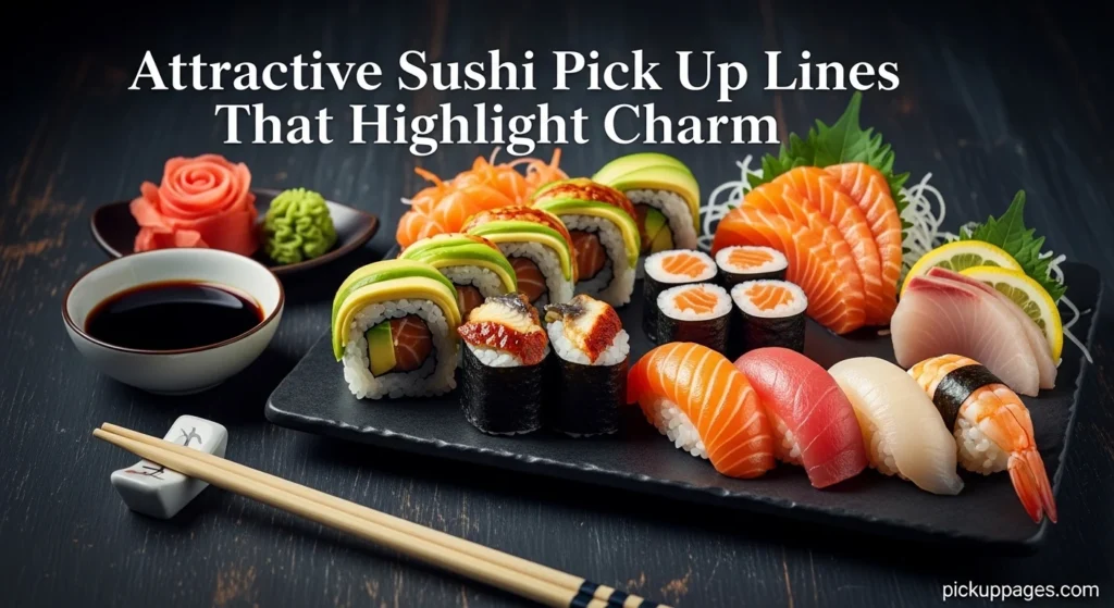 Attractive Sushi Pick Up Lines That Highlight Charm