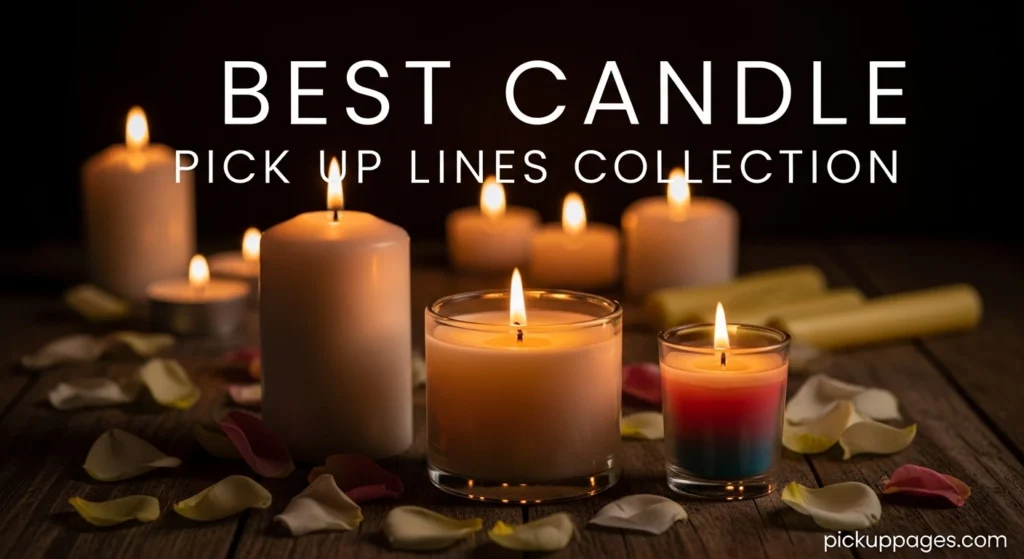 Best Candle Pick Up Lines Collection