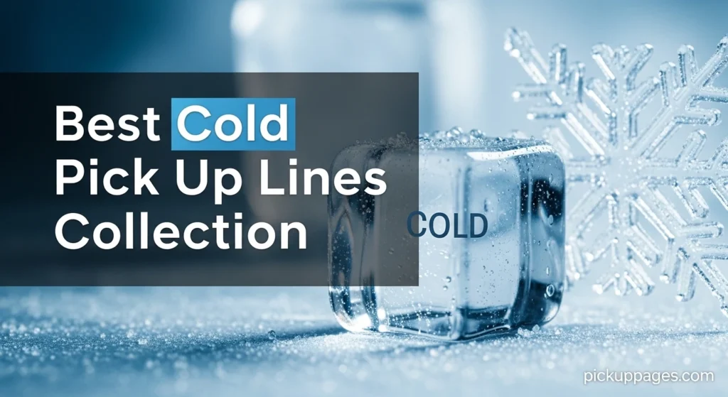 Best Cold Pick Up Lines Collection