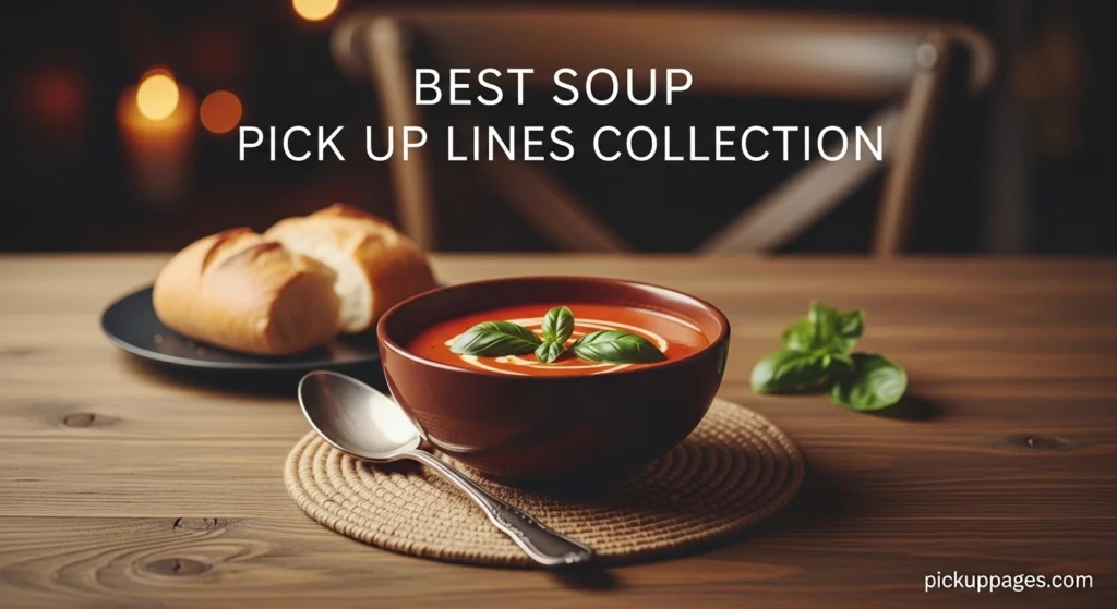 Best Soup Pick Up Lines Collection