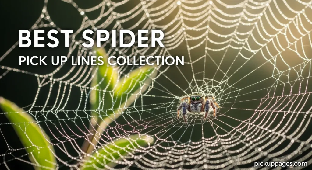 Best Spider Pick Up Lines Collection