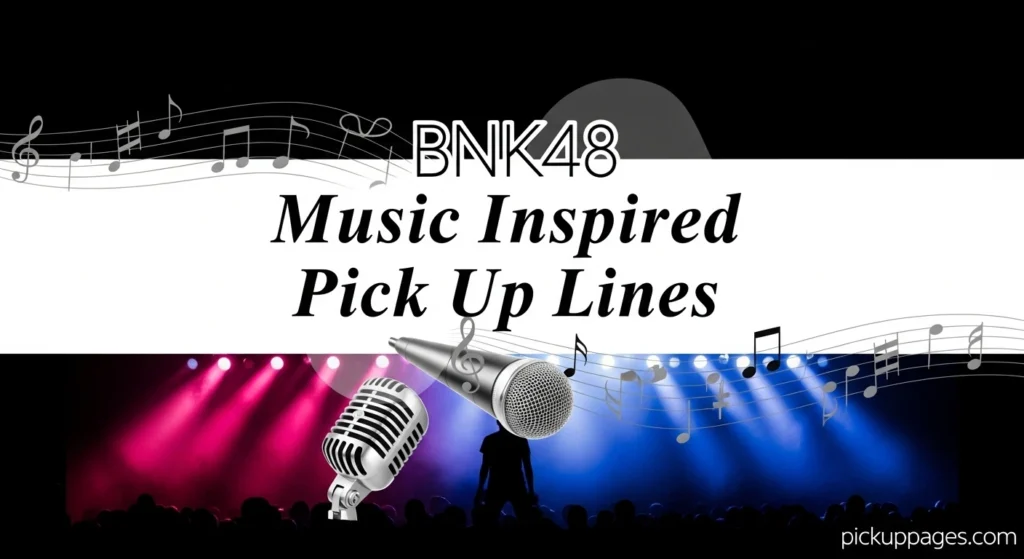 Bnk48 Music Inspired Pick Up Lines