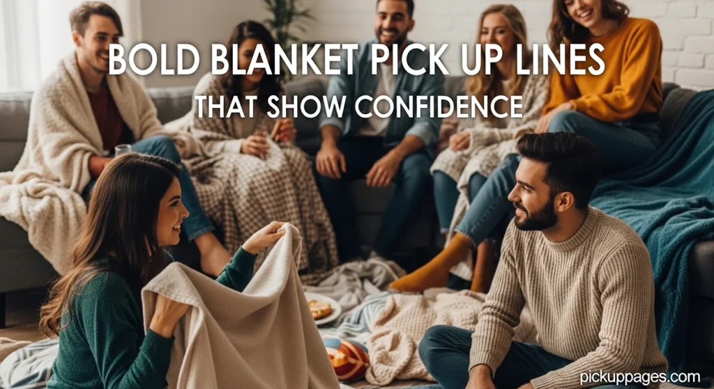 Bold Blanket Pick Up Lines That Show Confidence