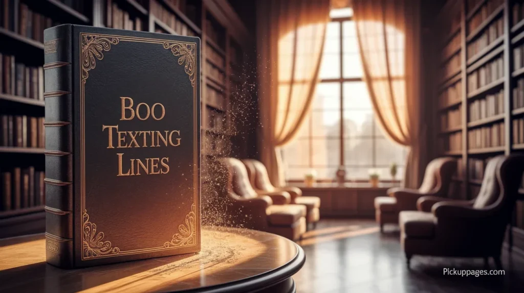 Boo Texting Lines