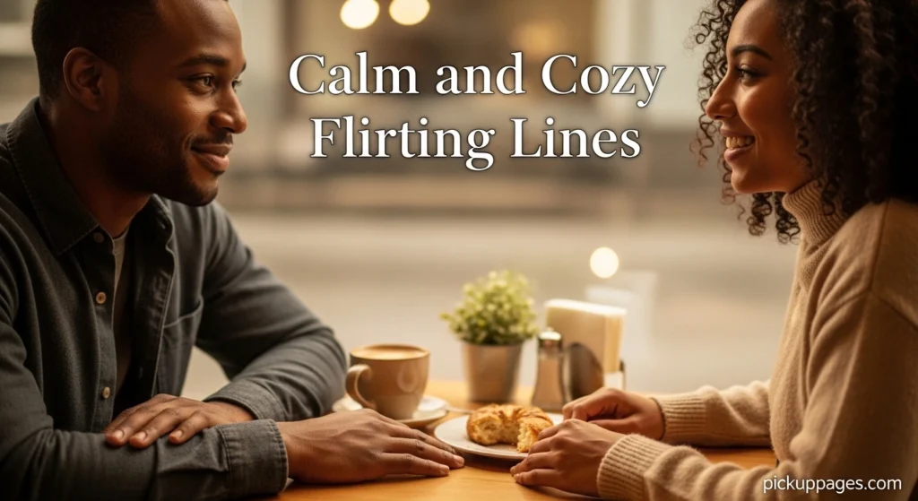 Calm and Cozy Flirting Lines