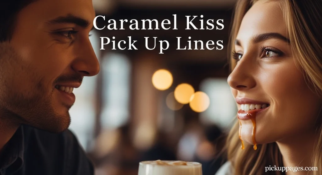 Caramel Kiss Pick Up Lines