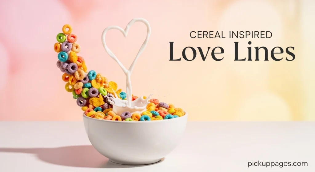 Cereal Inspired Love Lines
