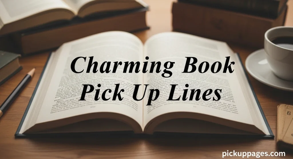 Charming Book Pick Up Lines