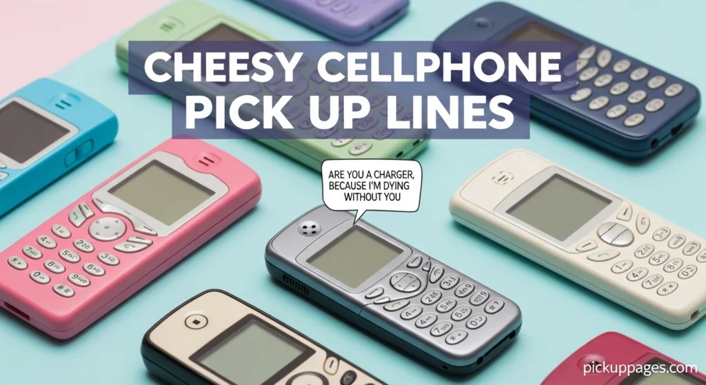 Cheesy Cellphone Pick Up Lines