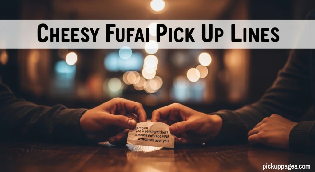 Cheesy Fufai Pick Up Lines