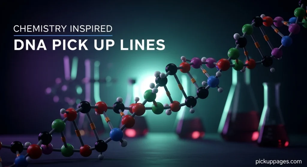 Chemistry Inspired DNA Pick Up Lines