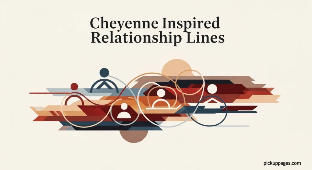Cheyenne Inspired Relationship Lines