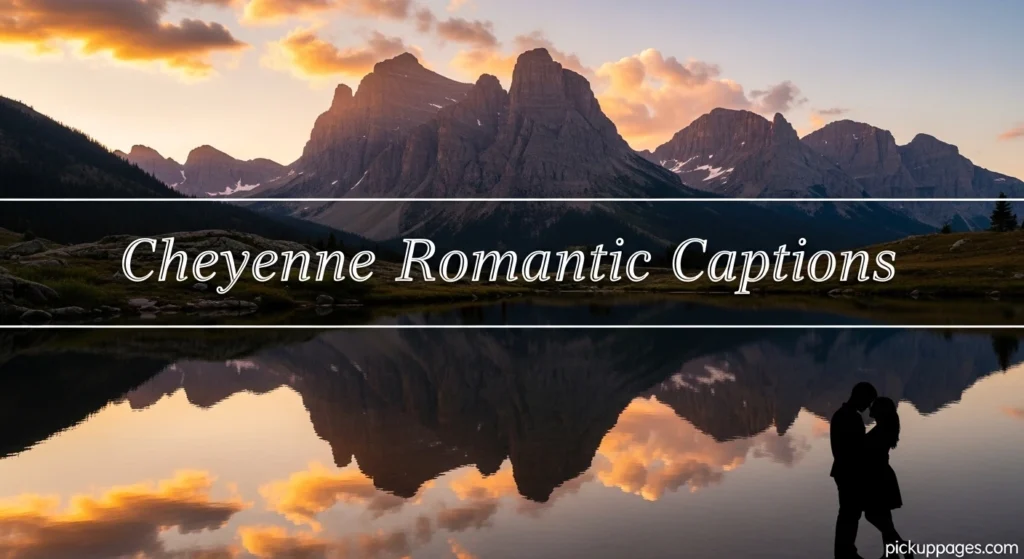 Cheyenne Romantic Captions