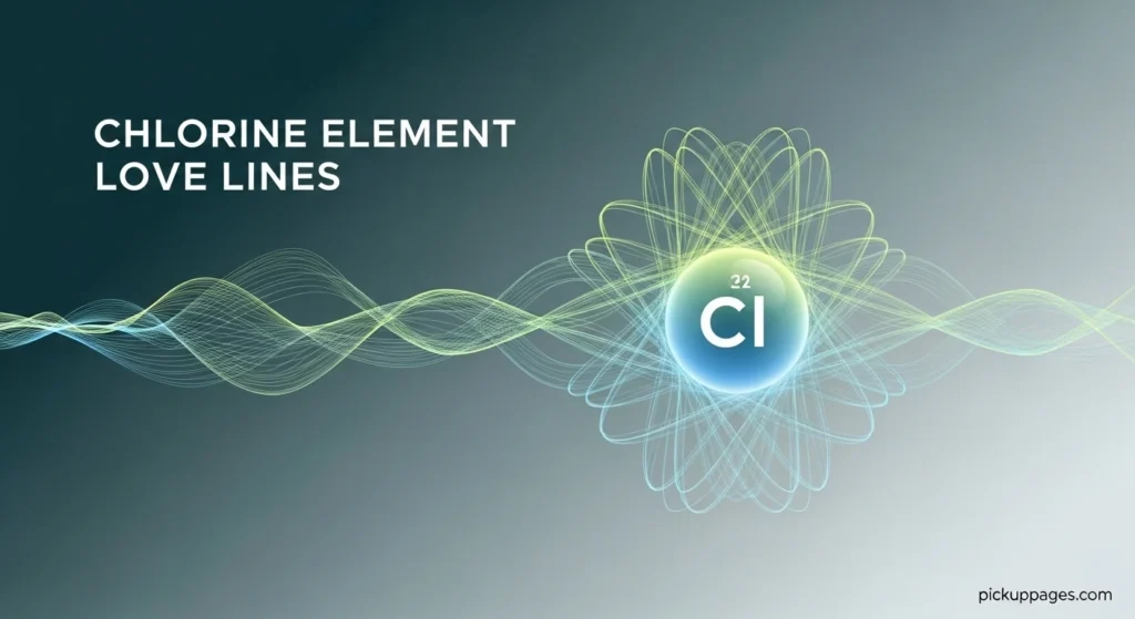 Chlorine Element Love Lines