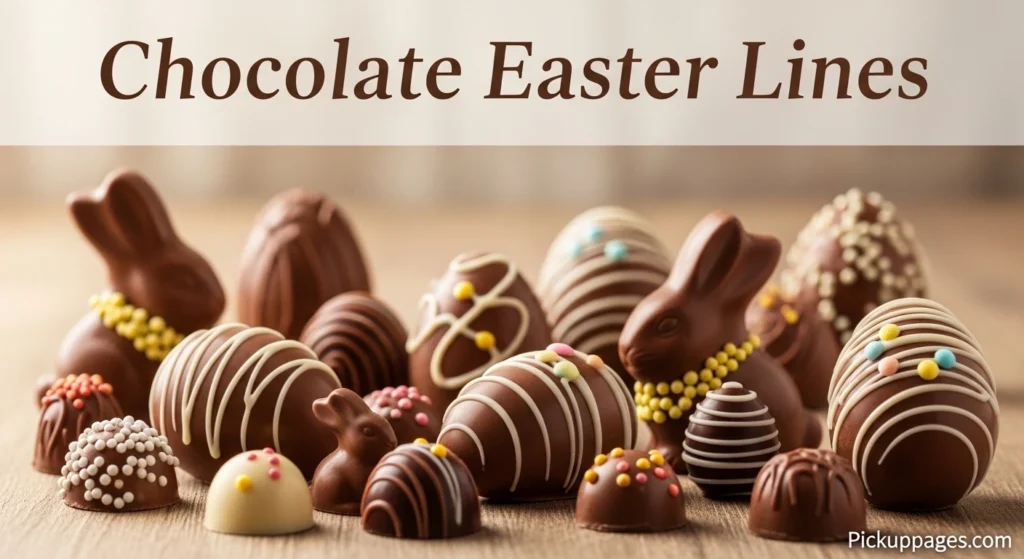 Chocolate Easter Lines