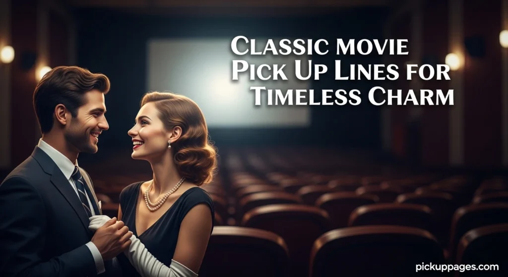 Classic Movie Pick Up Lines for Timeless Charm