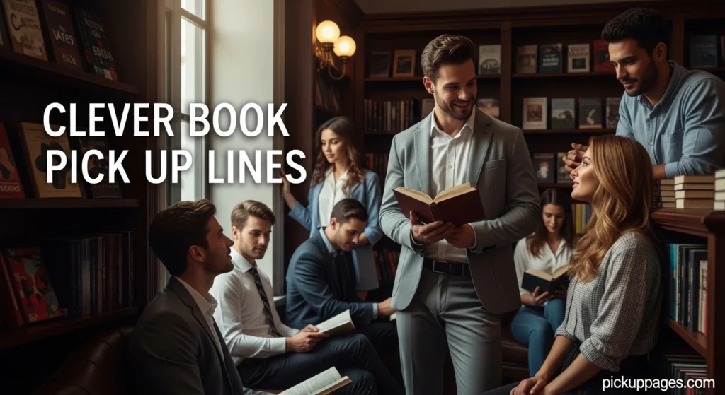 Clever Book Pick Up Lines