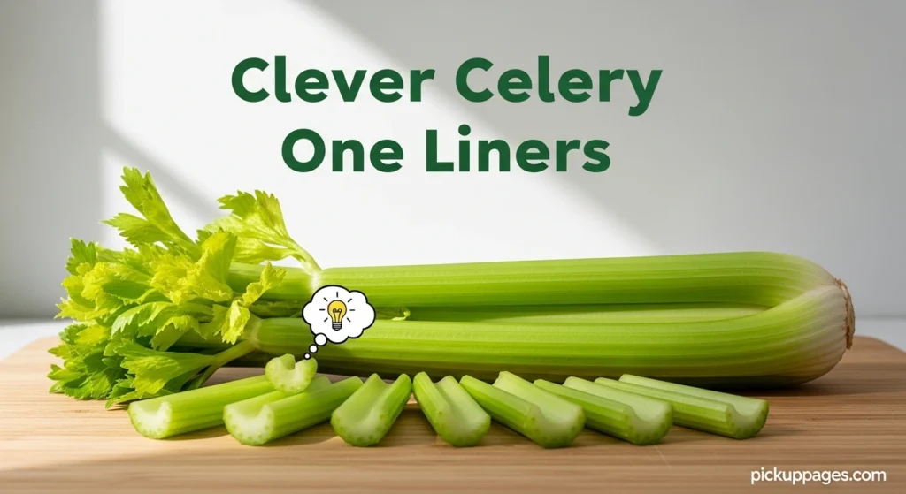 Clever Celery One Liners