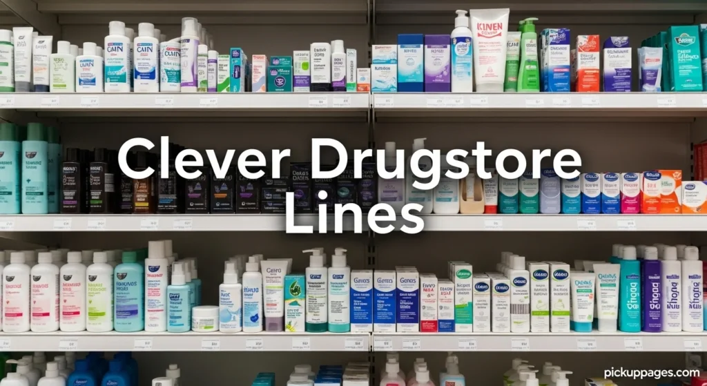 Clever Drugstore Lines