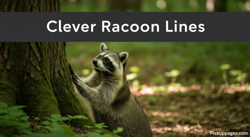 Clever Raccoon Lines