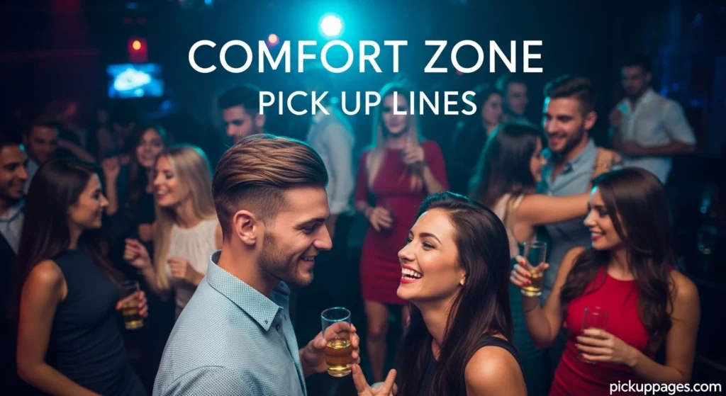 Comfort Zone Pick Up Lines