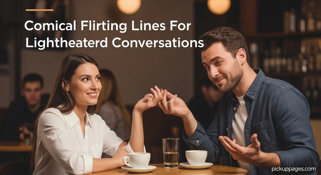 Comical Flirting Lines For Lighthearted Conversations