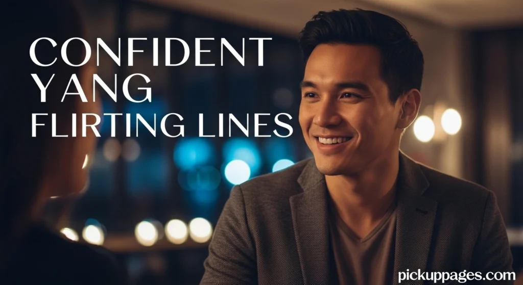 Confident Yang Flirting Lines