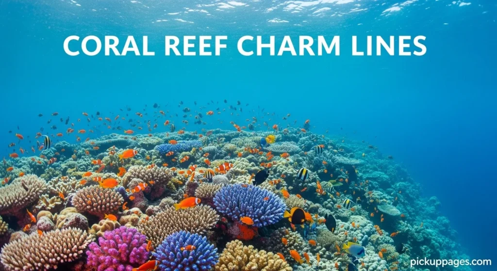 Coral Reef Charm Lines