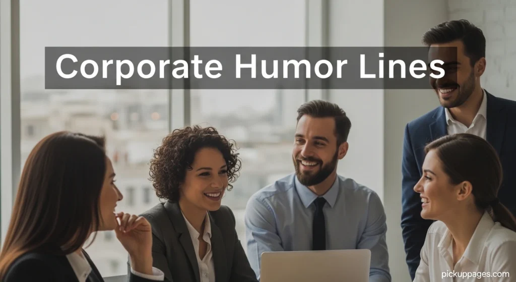 Corporate Humor Lines