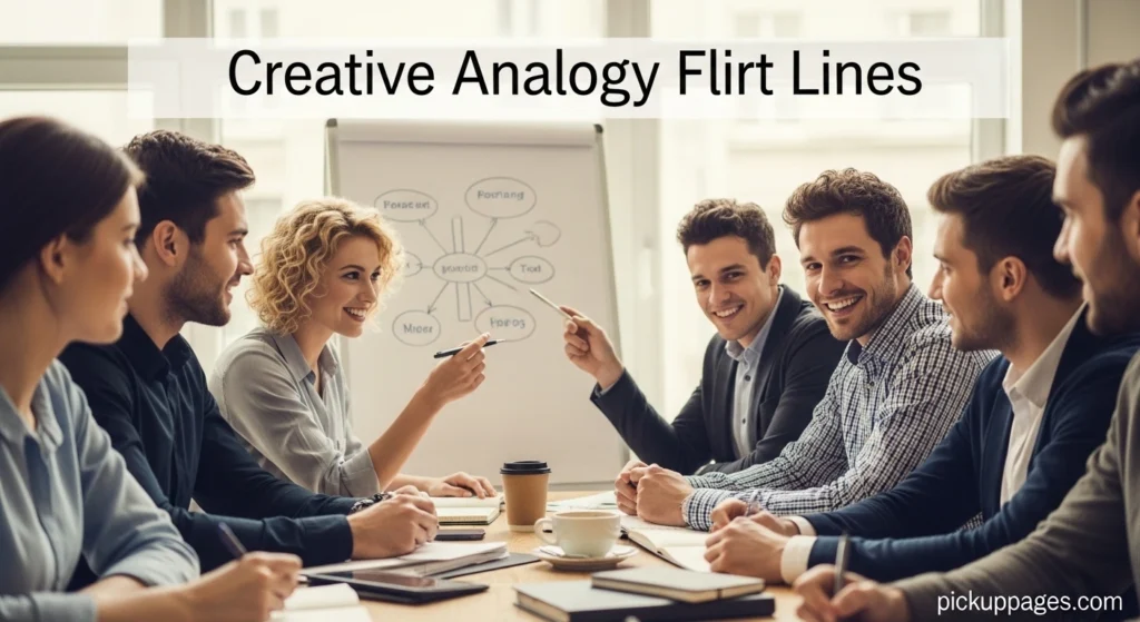 Creative Analogy Flirt Lines