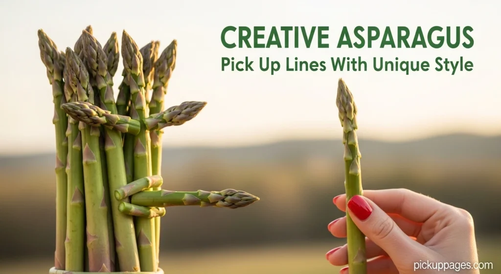 Creative Asparagus Pick Up Lines With Unique Style
