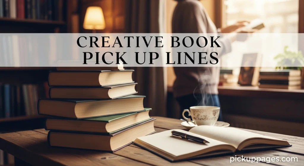 Creative Book Pick Up Lines