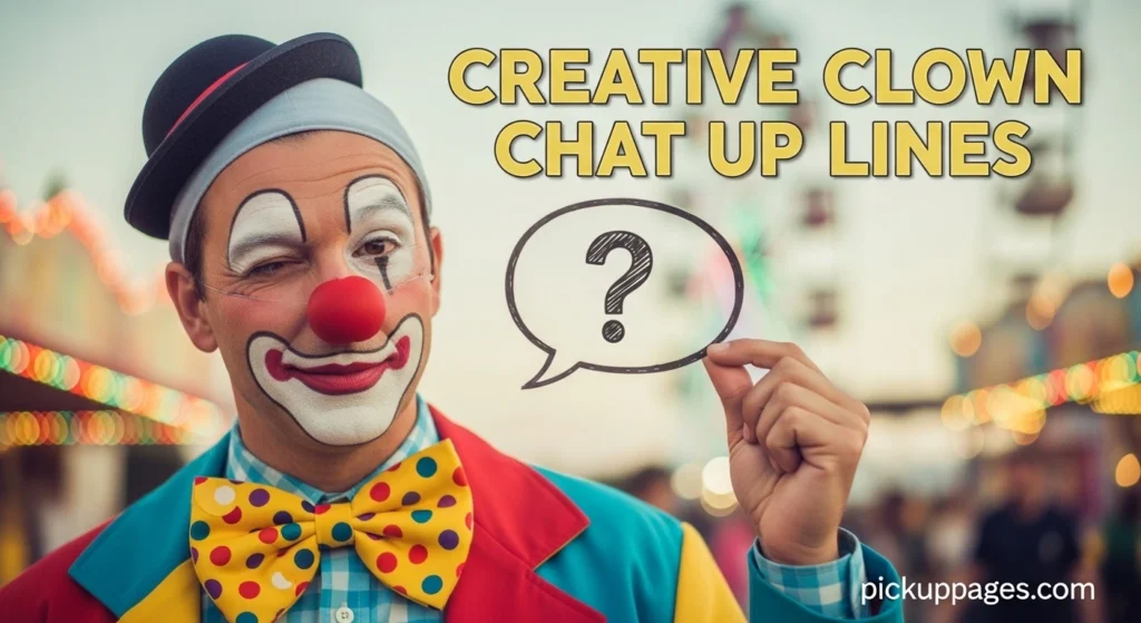 Creative Clown Chat Up Lines