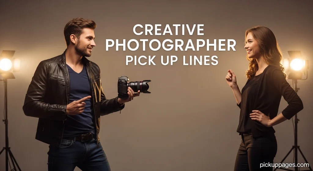Creative Photographer Pick Up Lines