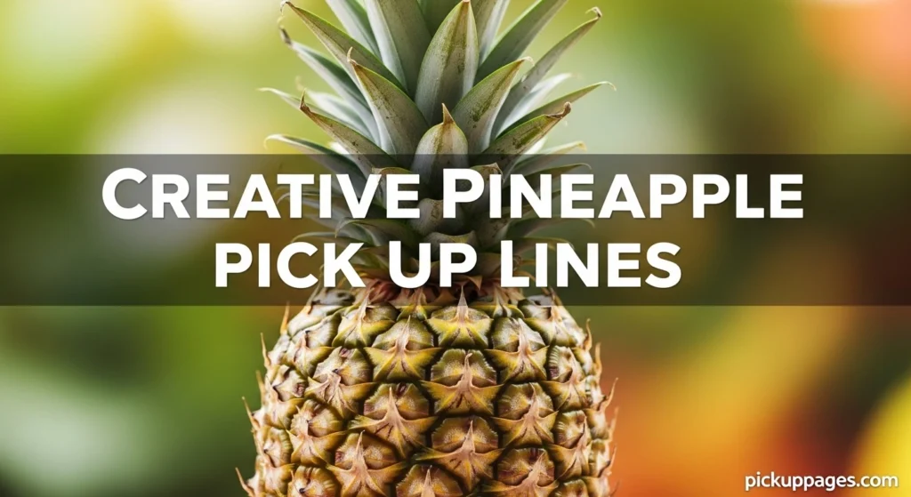 Creative Pineapple Pick Up Lines