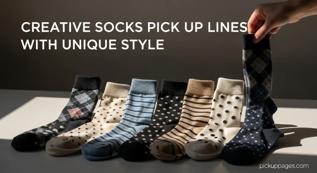 Creative Socks Pick Up Lines With Unique Style