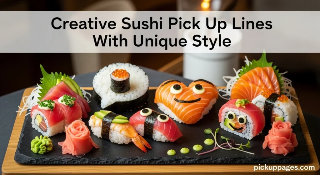 Creative Sushi Pick Up Lines With Unique Style