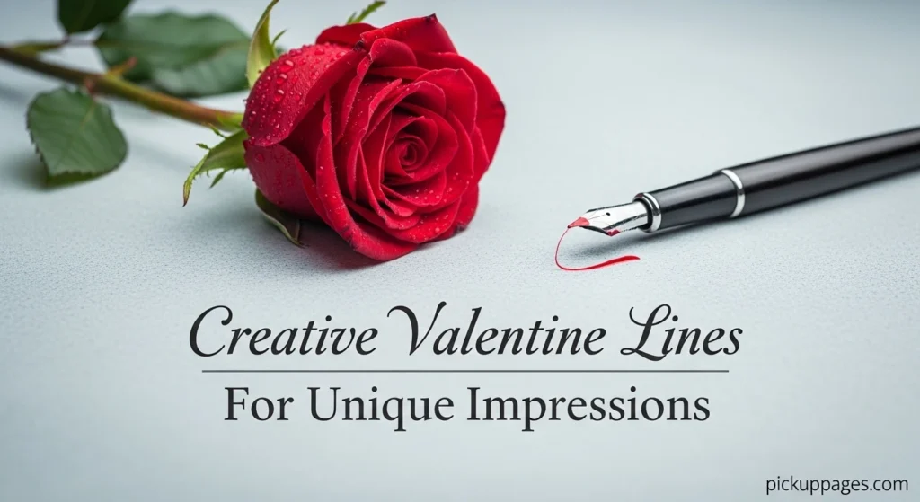 Creative Valentine Lines For Unique Impressions