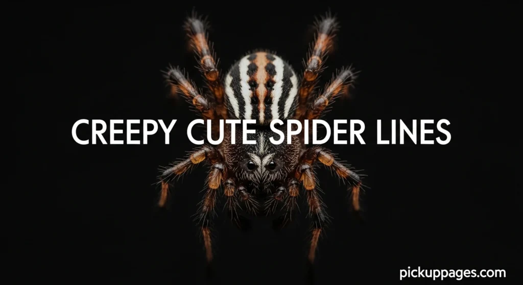 Creepy Cute Spider Lines