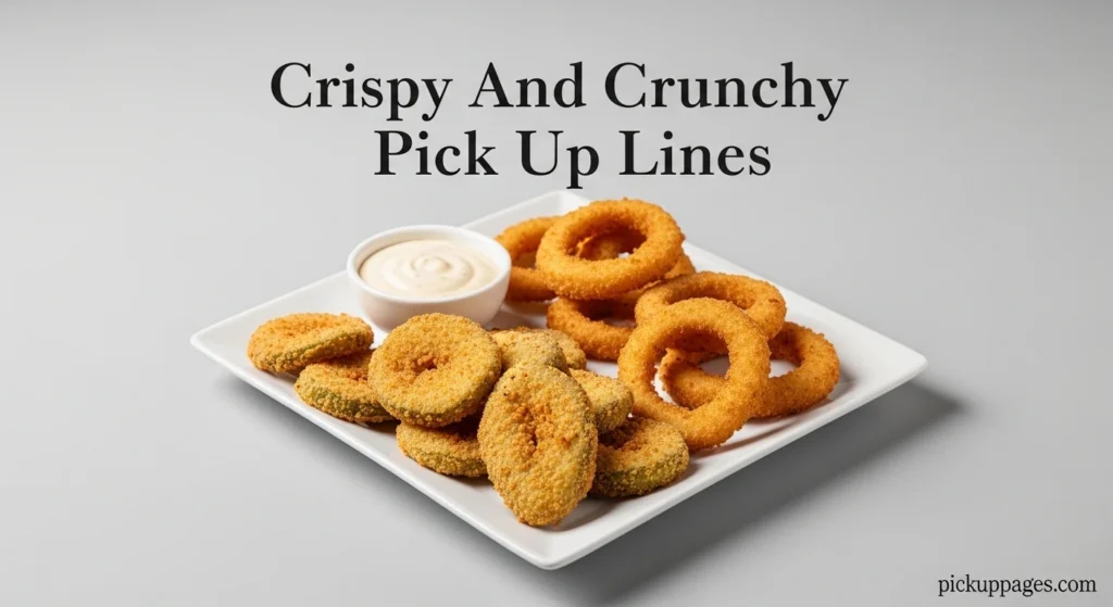 Crispy And Crunchy Pick Up Lines